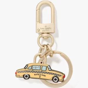 Kate Spade Kate Taxi Keychain