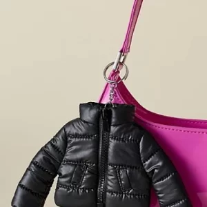 Urban Outfitters Mini Puffer Jacket Keychain